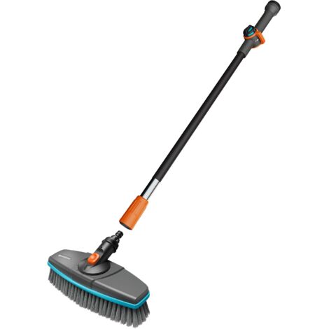 GARDENA Kit de lavage avec brosse souple Cleansystem. Surfaces sensibles. (18826-20)