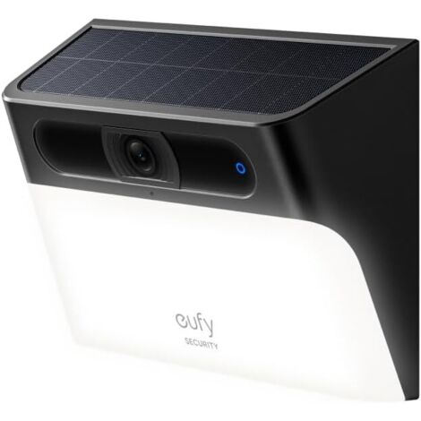 Caméra de sécurité solaire Full HD 2K – Alimentation par panneau solaire – Détection jusqu'à 7,60m – Résistance IP65 – Eufy (1/6)