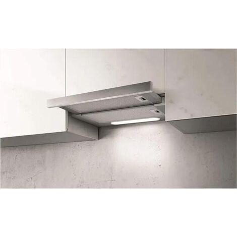 Elica Elite 14 Lux Grix Argent 60 cm Hotte Télescopique