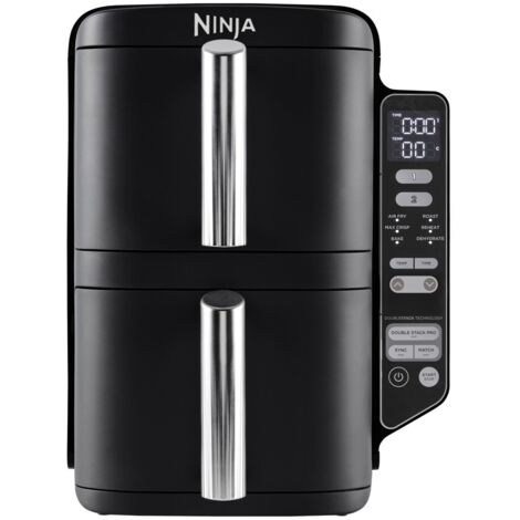 Ninja – Friteuse sans huile 7,6L – SL300EU – 2470W – Double Stack avec 6 programmes de cuisson – Compatible lave-vaisselle