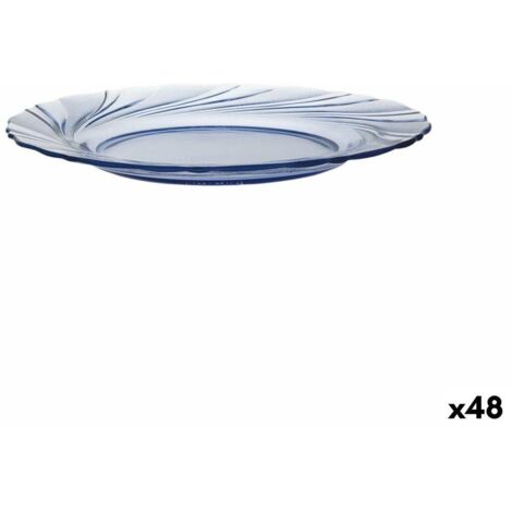 Picardie Marine Glass Plate - Set Of 6 – Duralex USA