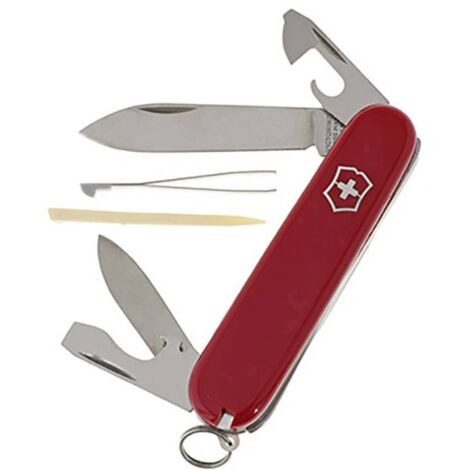 Victorinox Recruit couteau pliant multifonction rouge 84 mm (1/2)