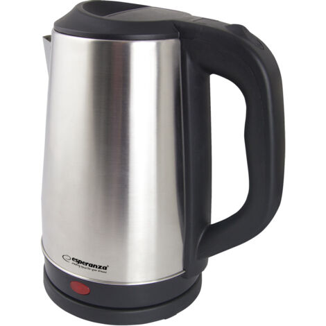 Bouilloire électrique 2,5 L 2200 W – Acier inoxydable – Résistance en inox pour chauffe rapide – Idéale pour professionnels – Esperanza