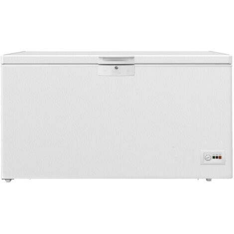 Beko – Congélateur coffre 360L classe E – Technologie MinFrost pour moins de givre – Autonomie 24h – Niveau sonore 40dB – HSM37540