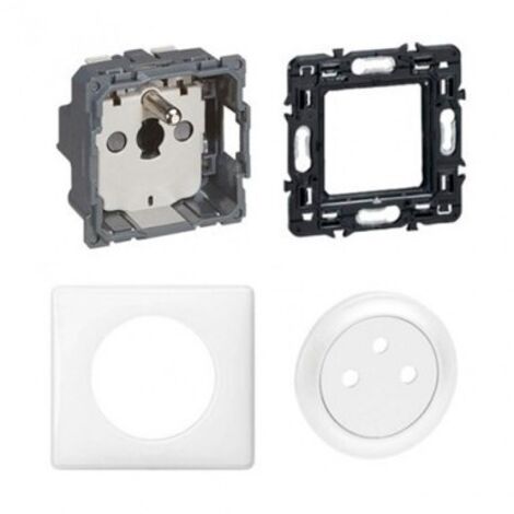 SCHNEIDER ELECTRIC Lot de 5 Prises de courant avec terre 2P+T