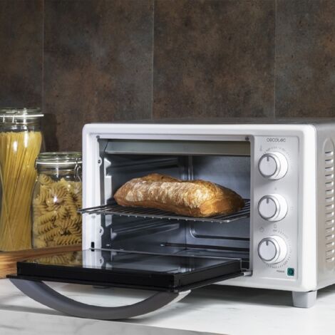 Cecotec – Mini four électrique 23L 1500W – 3 modes de cuisson – Porte double vitrage – Éclairage intérieur pour contrôle optimal (1/4)