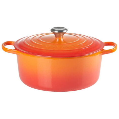 le creuset Signature Cocotte en Fonte Doré 24 cm (1/2)