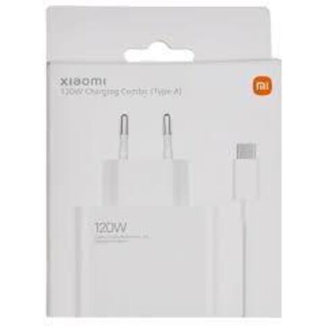 Xiaomi – Chargeur USB 120W – Charge rapide 6A – Protection surcharges et courts-circuits – Pour smartphone et appareil électronique