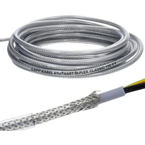 LAPP 1135105 ÖLFLEX CLASSIC 110 CY CÂBLE DE COMMANDE BLINDÉ POUR EXTÉRIEUR 10 M 5 G 0,75 MM2