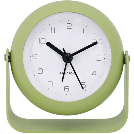 Karlsson Bunky réveil fer 10,2 cm largeur design minimaliste (1/5)