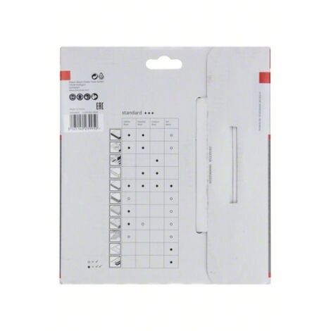 Bosch – Lame de scie circulaire 160mm – Alésage 16mm – 12 dents carbure pour bois dur – Coupe nette et précise – 2608640784