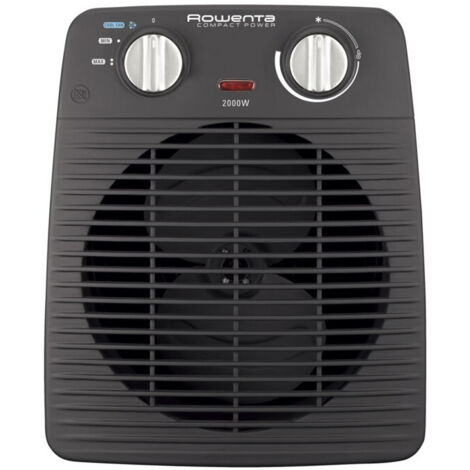 Rowenta – Chauffage soufflant 2000 W SO2210 – Pour espaces intérieurs jusqu'à 25 m² – Fonction ventilation froide – Design compact et portable (1/5)