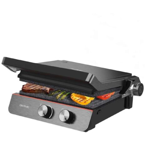Cecotec Rock'nGrill Blaze Neon grille électrique noire (1/3)