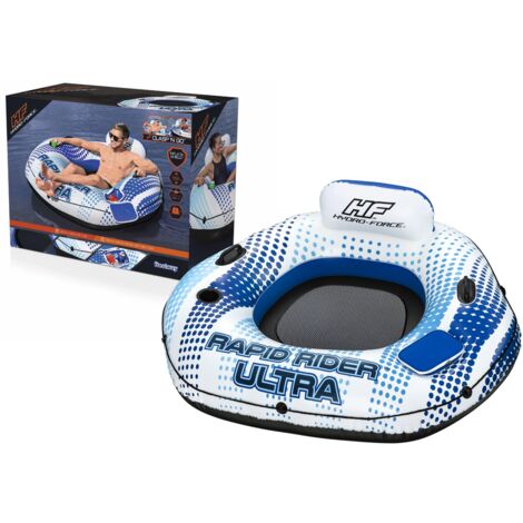Bestway Rapid Rider Matelas Gonflable Multicolore 165x148 cm (1/5)