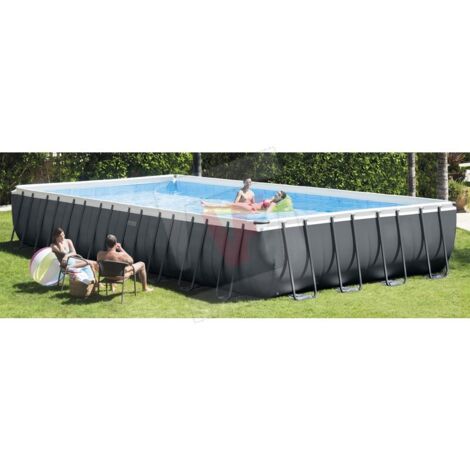 Piscina fuoriterra Intex 26356 Ultra XTR Frame rettangolare cm 549x274x132