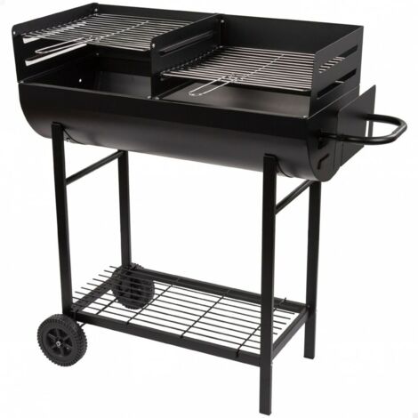 aktive Barbecue noir 97x42x96 cm pour jardin extérieur (1/5)