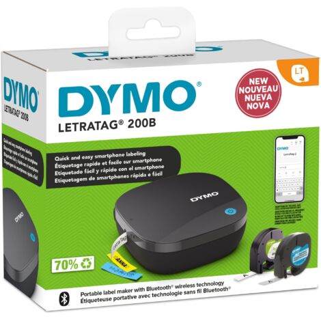 Dymo LetraTag 200B étiqueteuse thermique Bluetooth noire (1/2)