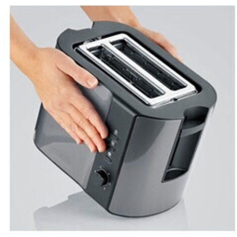 Severin AT 9573 grille-pain automatique anthracite noir (1/3)