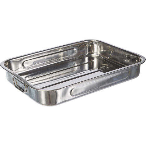 Ibili RUSTIDERA INOX BISTROT 40 CMS, acier inoxydable, argent, 42 x 32 x 6 cm (1/5)