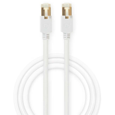 nedis CCBW85221WT10 câble réseau Cat 6 doré 1 mètre (1/2)