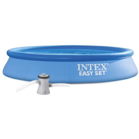 DESTOCKAGE - Piscine autoportée Intex Easy Set 3,05 x 0,61 m + Épurateur
