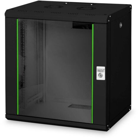 Digitus Unique armoire murale noire pour bureau (1/3)