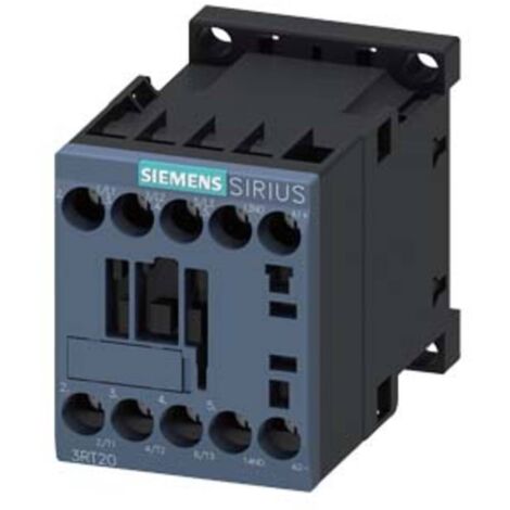 Siemens 3RT2016-1BB41 Contacteur 3 NO (T) 4 kW 24 V/DC 9 A avec contact auxiliaire 1 pc(s) (1/6)