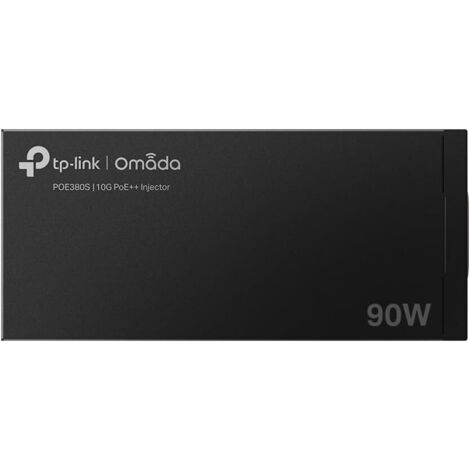 tp-link POE380S adaptateur injecteur PoE noir réseau (1/2)