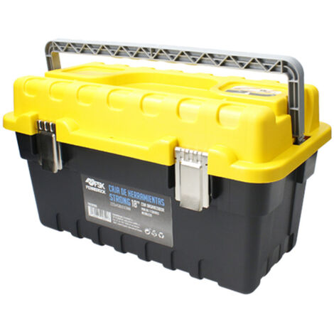 Ferrestock Strong 18" Boîte à outils jaune robuste (1/5)