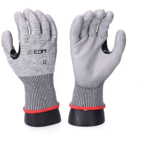 edm Gant de travail anti-coupure taille 8 multicolore