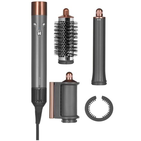 Dyson – Fer à boucler Airwrap™ Origin 1300W – Moteur numérique puissant – 3 vitesses et 3 réglages de température – Design nickel et cuivre