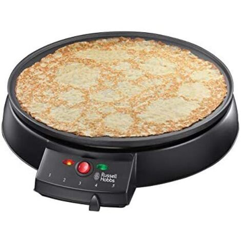 Crêpière RUSSELL HOBBS - 20920-56 - Surface de cuisson 30 cm - Thermostat réglable - 1000 W