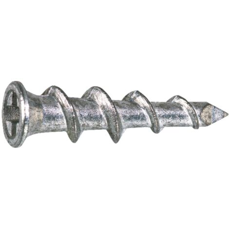 Spit – Cheville Mini DRIVA autoperceuse zamak pour béton cellulaire et plaques de plâtre – Boîte de 200 unités – 26mm de longueur – 59430