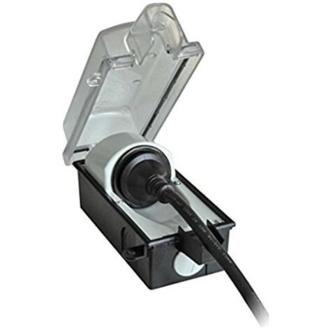 Bachmann Enchufe avec Serrure noir transparent extérieur