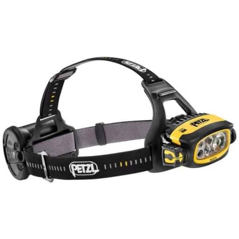Petzl – Lampe frontale ultra-puissante 1100 lumens – 5 modes d'éclairage – Rechargeable avec batterie 3200 mAh – Résistante à l'eau IP67