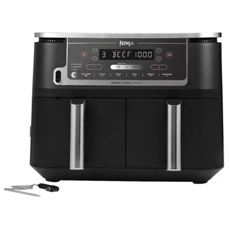 Ninja – Friteuse à air double zone 9,5 L – Puissance 2600W – Écran tactile LED – Panier amovible compatible lave-vaisselle - AF451EU (1/5)