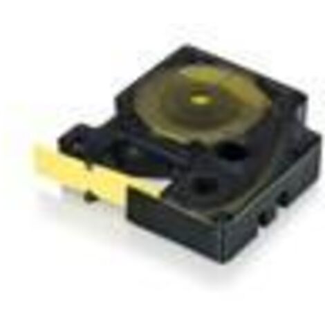 Dymo Ruban d étiquetage jaune 19 mm 3.5 mètres (1/2)