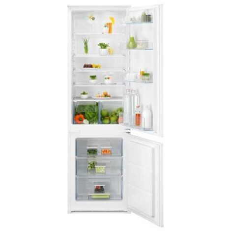 Electrolux – Réfrigérateur combiné statique 271L – 177.2x54.6cm – Classe E – 2 portes – Congélateur en bas – LNS5LE18S