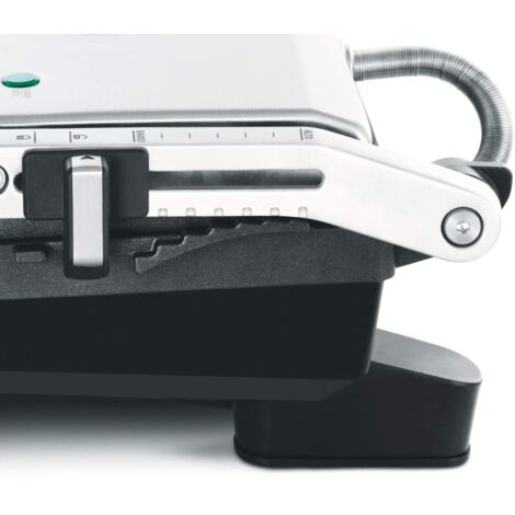 Sage The Adjusta Grill & Press Argenté Puissant 2200W