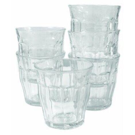 Duralex Picardie gobelet transparent 22 cl verre trempé