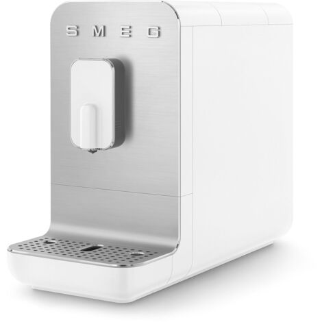 Cafetière à dosettes Smeg BCC11WHMEU – 1350W – Système Thermoblock – Pression 19 bar – Broyeur intégré – Capacité 1.4L (1/5)