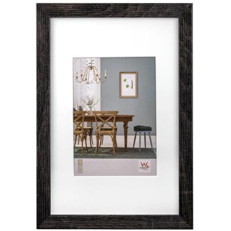 Walther Design Fiorito cadre bois gris foncé 30x40 cm (1/2)