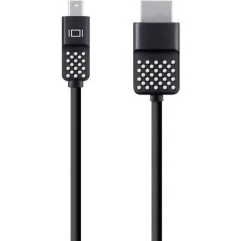 Belkin Mini DisplayPort vers HDMI câble noir 1,8 m (1/2)