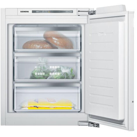 Siemens – Congélateur intégrable 72L – Technologie LowFrost – Niveau sonore 36 dB – Classe énergétique E – 3 tiroirs transparents - gi11vade0