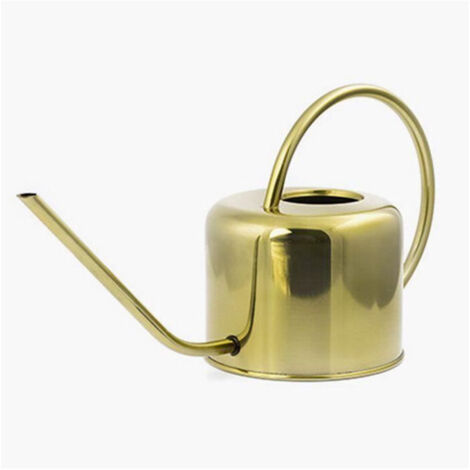 Kikkerland Arrosoir vintage doré 1.2 litres inox (1/3)