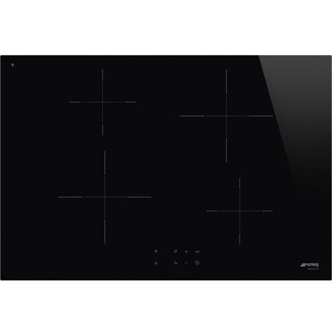 Smeg – Plaque à induction 75 cm – 4 zones de cuisson – SI2741D – Commande tactile LED – Puissance 7200 W (1/5)