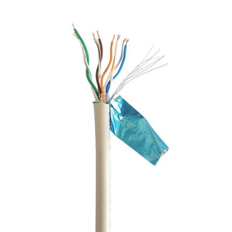 gembird CAT5e FTP câble réseau gris 100 mètres