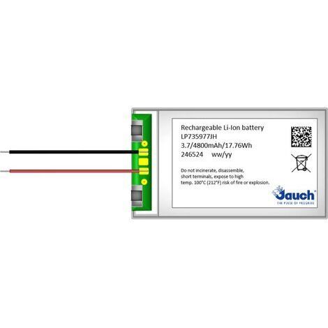 quartz LP735977JH batterie prismatique rechargeable 3.7 V (1/2)