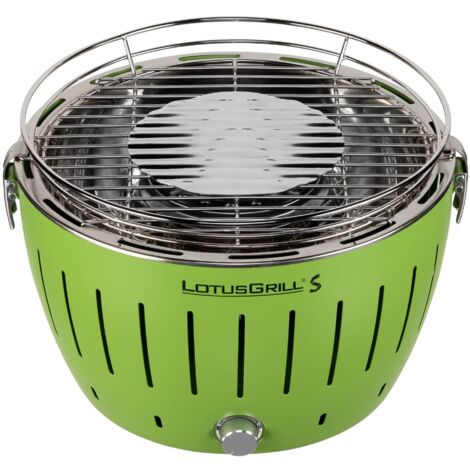 LotusGrill G280 U Vert Lime Barbecue Portable Camping (1/3)