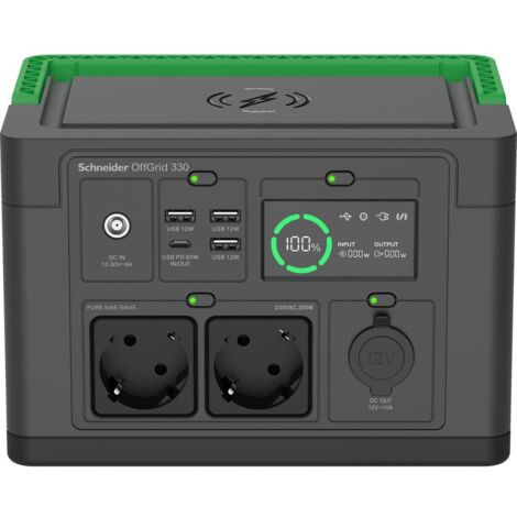 APC PPS330-GR station d'alimentation portable Lithium-Ion (Li-Ion) 531 W 3,3 kg